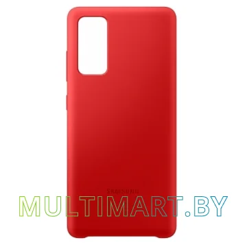 Чехол Samsung Silicone Cover для Samsung Galaxy S20 FE (красный)